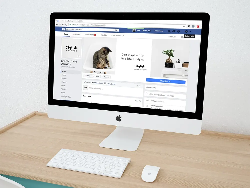 Custom business website displayed on a desktop monitor, laptop, tablet and phone