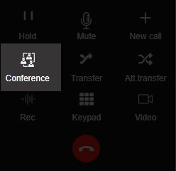 3CX how to conference call