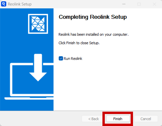 reolink_desktop_app_install_complete_red_outline